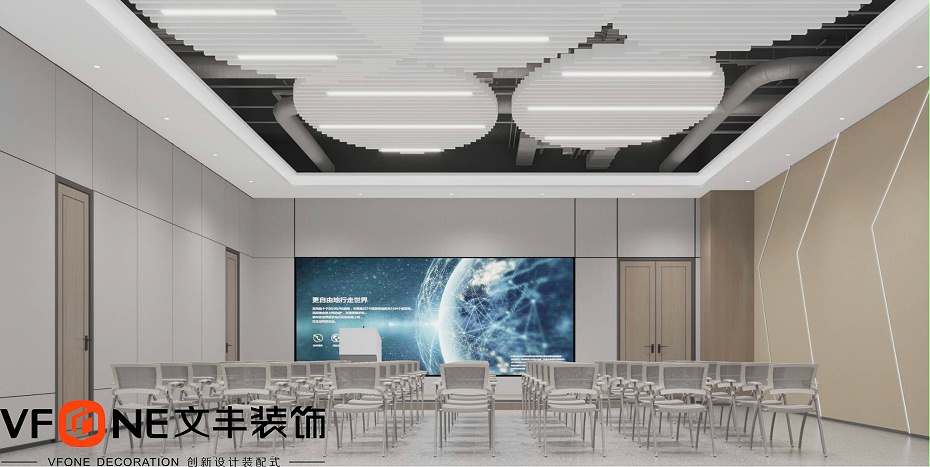 广东惠州办公楼设计效果图｜久久犇科技办公楼设计案例
